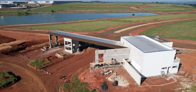 Sede administrativa em construção